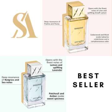 Swiss Arabian Shaghaf Men and Women & Couple Set EDP - 75 ML (2.5 oz) (AMAZING VALUE PACK)