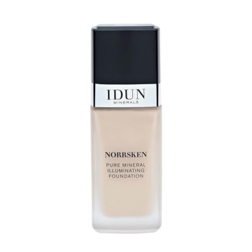IDUN Minerals Liquid Norrsken Foundation - Silky Smooth Coverage for All Skin Types