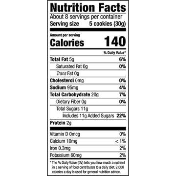 Mi-Del Ginger Snap Cookies Non-GMO Gluten Free Snacks