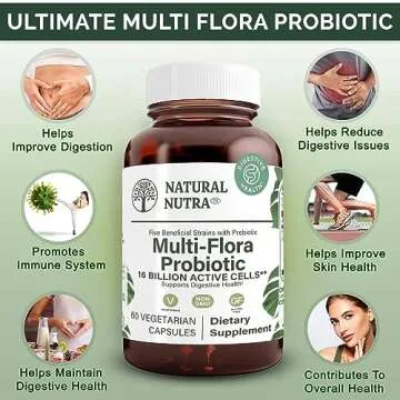 Natural Nutra Ultimate Flora Probiotic for Optimal Health