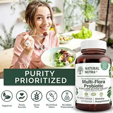 Natural Nutra Ultimate Flora Probiotic for Optimal Health