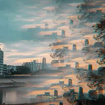 KOGJAERS 77mm Kaleidoscope Lens Filter for Photography