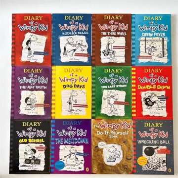 Diary Adventure|Journal of a Wimpy Kid Paperback Box Set (Books 1-22)