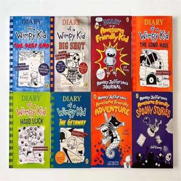 Diary Adventure|Journal of a Wimpy Kid Paperback Box Set (Books 1-22)