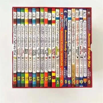 Diary Adventure|Journal of a Wimpy Kid Paperback Box Set (Books 1-22)