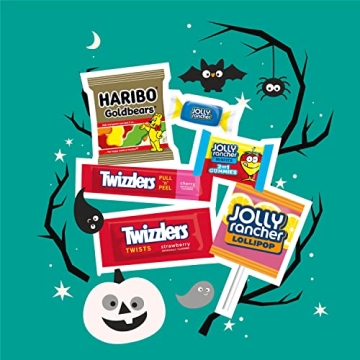 Assorted Halloween Candy - HARIBO, JOLLY RANCHER & TWIZZLERS