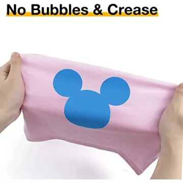 HTVRONT Lake Blue Heat Transfer Vinyl - Easy to Use!