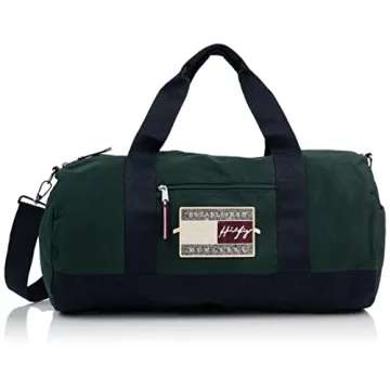 Tommy Hilfiger Men's Signature Duffle Bag - Stylish & Functional Travel Essential