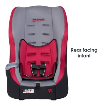 Baby Trend Trooper 3 in 1 Convertible Car Seat Safety and Comfort