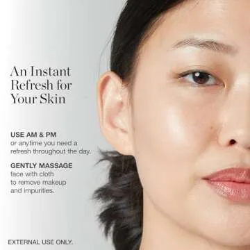 Ogee Gentle Glow Moisturizing Facial Cleansing Cloths and Makeup Remover Wipes (20ct)