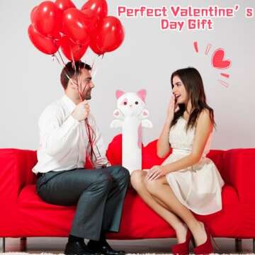 JIAJEGTGT Plush Cat - Soft 22 Inch Hugging Pillow