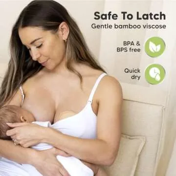 Organic Nursing Pads - Reusable, Soft, and Absorbent