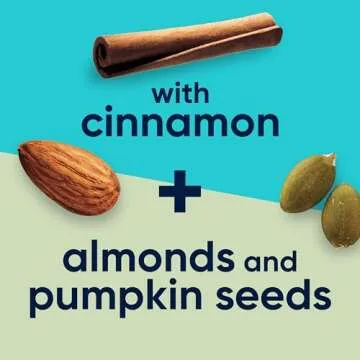 Ratio Trio Toasted Almond Granola Cereal, 1g Sugar, Keto Friendly, 8 oz Resealable Cereal Bag