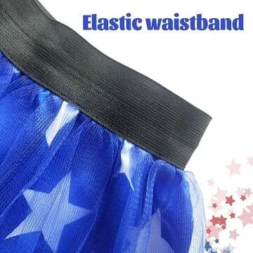 DMLBC Patriotic Tutu Skirt for Women - USA Flag Inspired