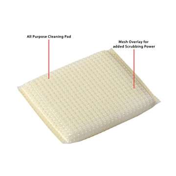 Multi-Purpose Scouring Pad by Scrub-It - Non-Scratch Cleaning Dobie Pads for Pots, Pans, Dishes, Ute...