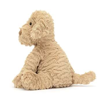 Jellycat Fuddlewuddle Puppy Stuffed Animal, Medium 9 inches - Dogs and Puppies Plush Toy - Classic Children's Gift