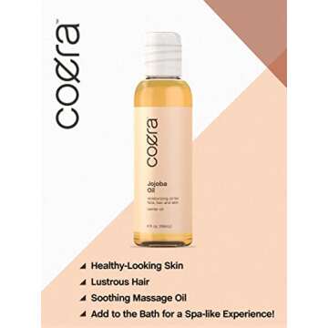 Coera Jojoba Oil | Moisturizing Oil for Face, Hair & Skin