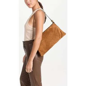 STAUD Women's Vivi Shoulder Bag, Tan, One Size