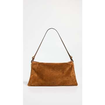 STAUD Women's Vivi Shoulder Bag, Tan, One Size