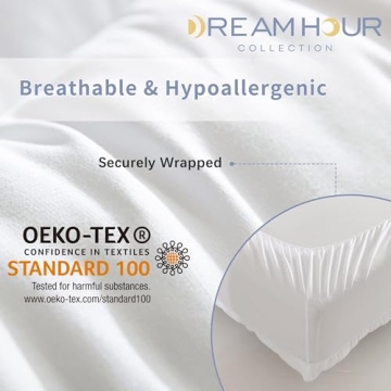 DREAMHOUR King Size Soft Mattress Topper for Ultimate Comfort