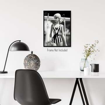 Brooke & Vine Barbie Retro Doll Empowerment Wall Art