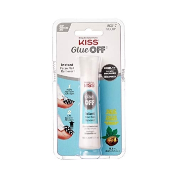 Kiss Glue Off False Nail Remover 13.5mL - Quick Action