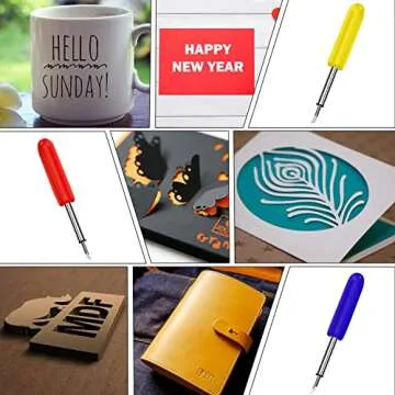 CAREGY 60 PCS Replacement Cutting Blades for All Projects