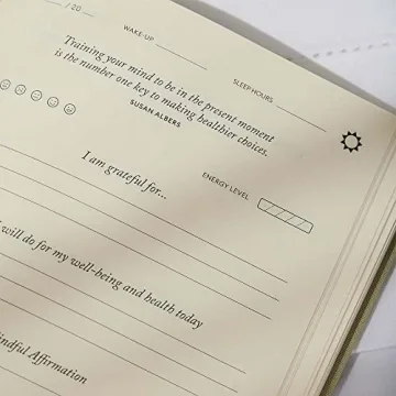 Fitness Journal 2025 for Wellness & Gratitude