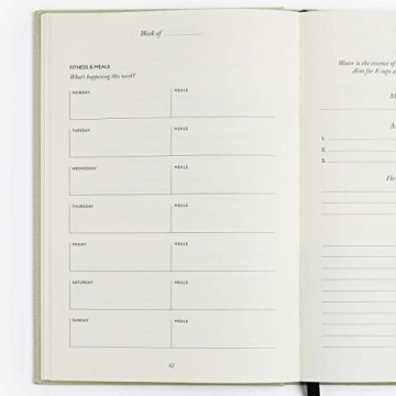 Fitness Journal 2025 for Wellness & Gratitude