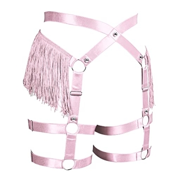 Punk Gothic Fashion Lady Body Harness Garter Belt for Women