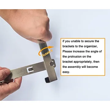 Over Cabinet Door Organizer - Versatile Storage Solution