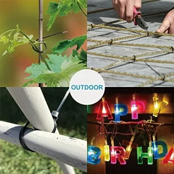 Assorted UV Resistant Zip Ties - 400 Pack by ANOSON