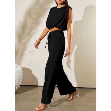 Stylish Dokotoo Women's Summer 2 Piece Outfit Set