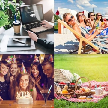 Reusable Silicone Straws - Eco-friendly & Easy to Clean