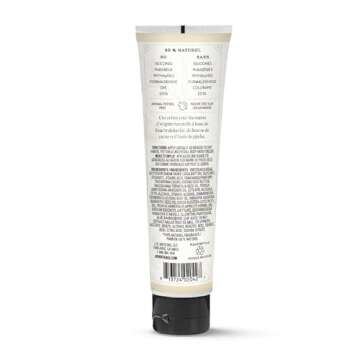 J.R. Watkins Natural Moisturizing Hand Cream, Coconut, Hydrating Hand Moisturizer with Shea Butter, Cocoa Butter, and Avocado Oil, USA Made and Cruelty Free, 3.3oz