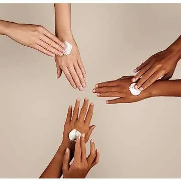 J.R. Watkins Natural Moisturizing Hand Cream, Coconut, Hydrating Hand Moisturizer with Shea Butter, Cocoa Butter, and Avocado Oil, USA Made and Cruelty Free, 3.3oz