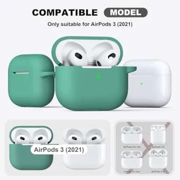 R-fun AirPods 3 Silicone Case Cover - Stylish Protection