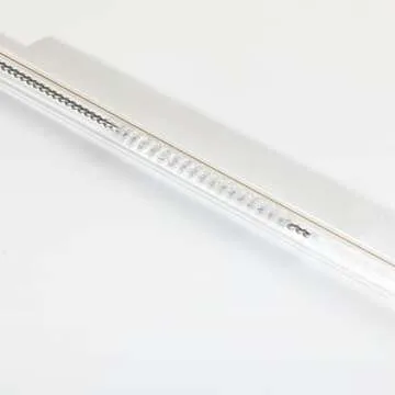 Glass Straws with Design | Colorful Shatter Resistant Bend , 8.2''x8mm 6pcs Reusable Glass Straws with Rose Flower Bent Drinking Straws with 2pcs Cleaning Brush, Green