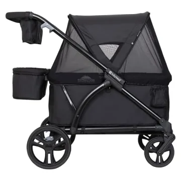 Baby Trend Expedition 2-in-1 Wagon for Kids - Ultra Black