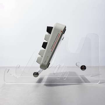 Sumgsn Keyboard Display Stand Storage Stand Display Mechanical Keyboard Holder Transparent Acrylic Stand for Three Keyboard