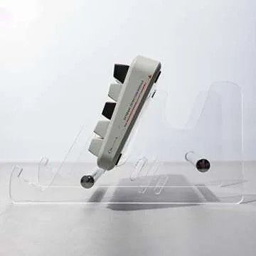Sumgsn Keyboard Display Stand Storage Stand Display Mechanical Keyboard Holder Transparent Acrylic Stand for Three Keyboard