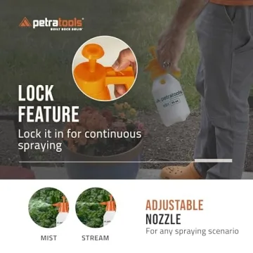 Petra Garden Pump Sprayer HD1 - 34oz Handheld Mister