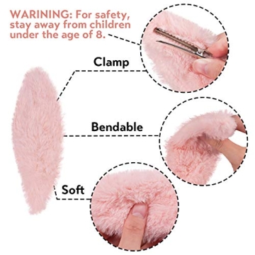 LimBridge Knitted Easter Basket with Bunny Ears for Kids