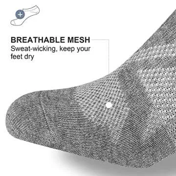 WERNIES No Show Socks for Women - 8 Pairs of Comfort