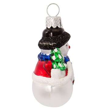 Kurt Adler Early Years Glass Ornament, 2.5-Inch, Set of 12, Christmas