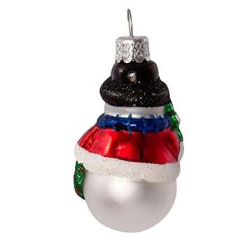 Kurt Adler Early Years Glass Ornament, 2.5-Inch, Set of 12, Christmas