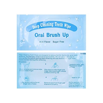 Mint-Flavored Oral Finger Wipes - Convenient Dental Care Solution