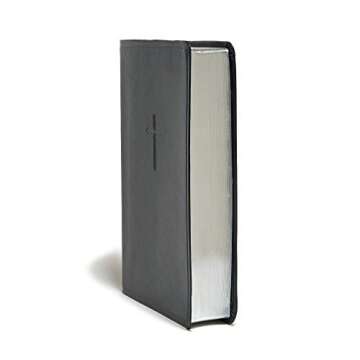 KJV Everyday Study Bible, Black LeatherTouch, Black Letter, Pure Cambridge Text, Study Notes and Comentary, Illustrations, Aricles, Charts, Easy-to-Carry, Easy-to-Read Bible MCM Type