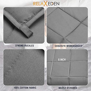 RelaxEden Weighted Blanket for Adults | Comfort & Sleep Solutions