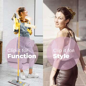 Hair Claw Clips Big Claw Clips (8 Pack), Hair Clips for Women (Trendy Matte Colors), Big Claw Clips for Thick Hair (Premium), Banana Jaw Clips Big Hair Clips for Thin Hair